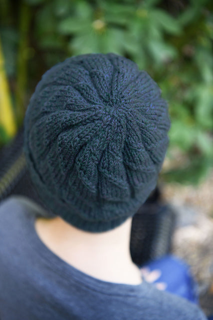 A FREE Cascade 220 Superwash Pattern - Spiral Twist Hat (PDF)