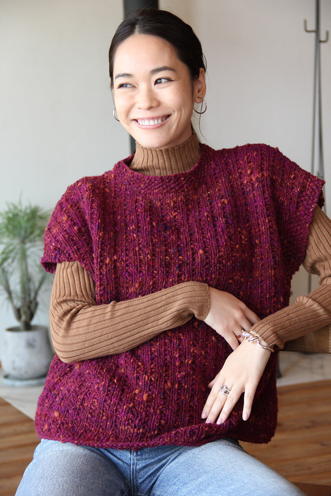 A Noro Tsuido Knitting Pattern - Yayoi (PDF)
