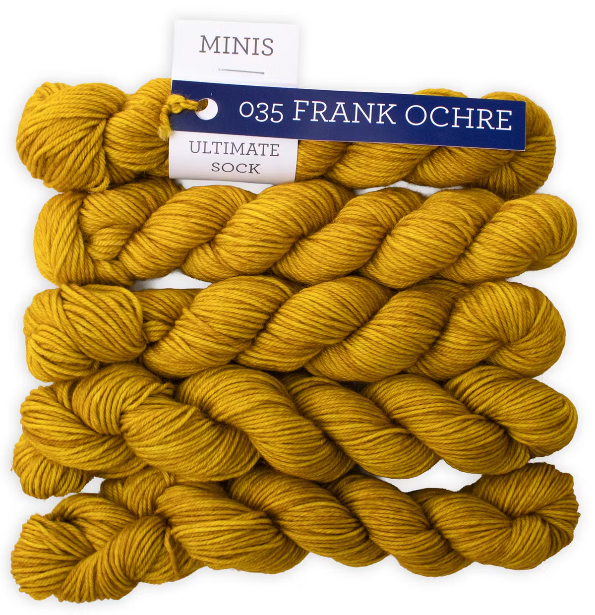 Malabrigo Ultimate Sock Minis - Frank Ochre