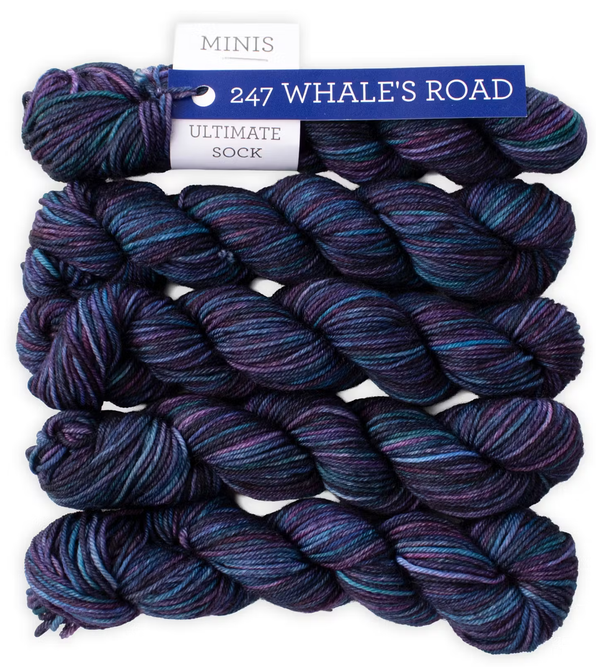 Malabrigo Ultimate Sock Minis - Whale's Road