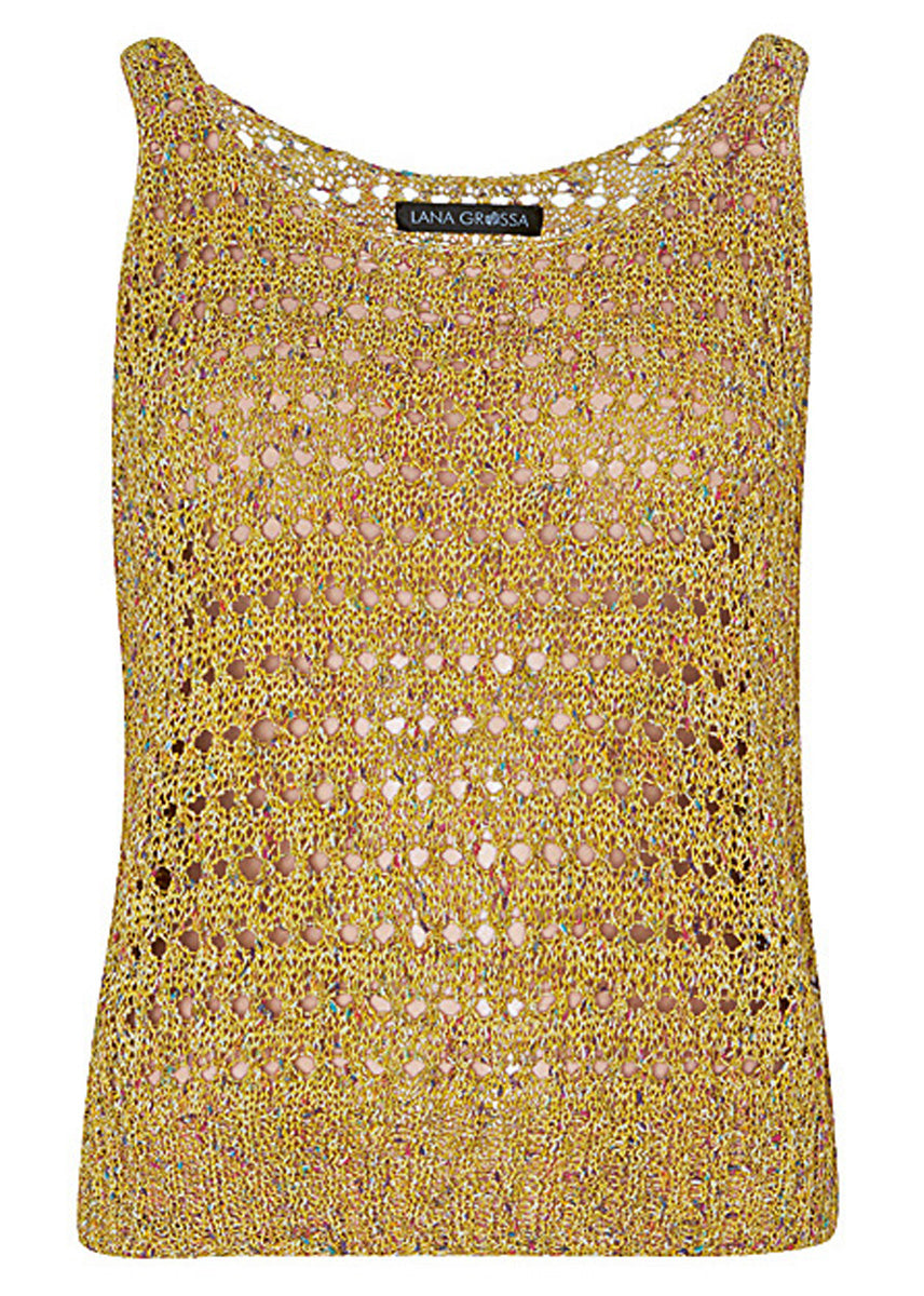 A Lana Grossa About Berlin Spotty Pattern - #16 Eyelet Tank (PDF)