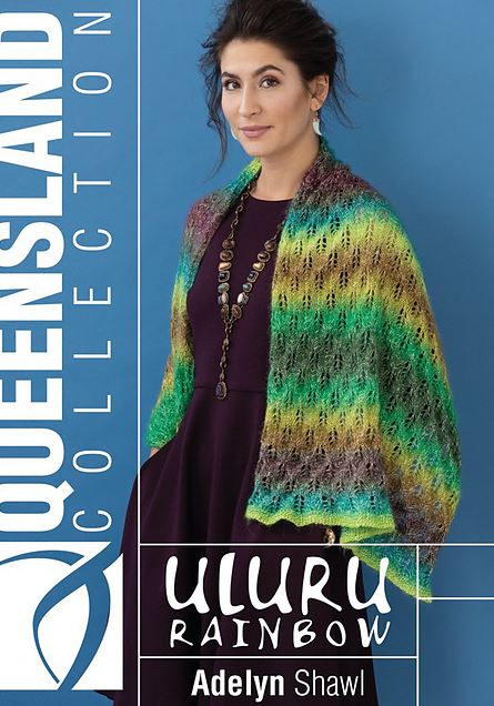 Adelyn Shawl - FREE WITH PURCHASES - One Free Pattern Per Purchase Please (PDF)