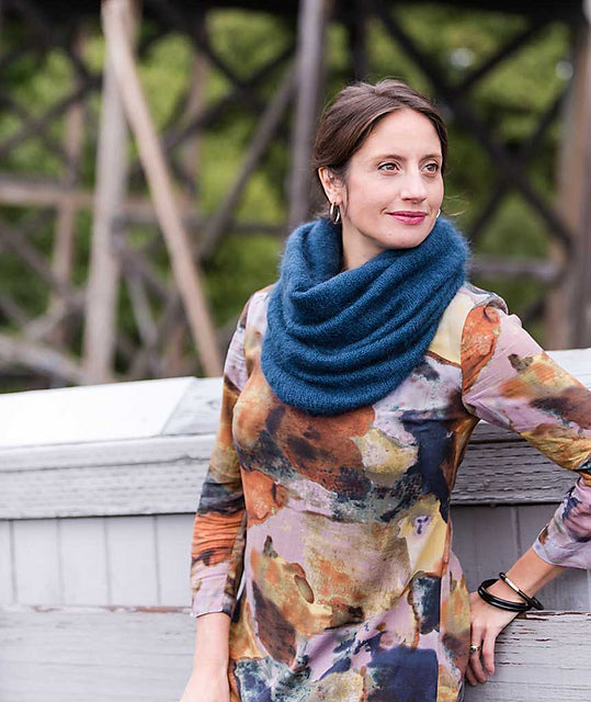 A Churchmouse Yarns and Teas Pattern - Alexandra's Airplane Scarf (PDF)