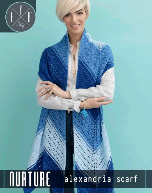 An EYB Pattern - Alexandria Scarf (PDF)