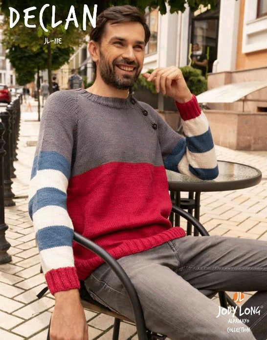 A Jody Long Alpamayo Pattern - Declan Sweater (PDF)