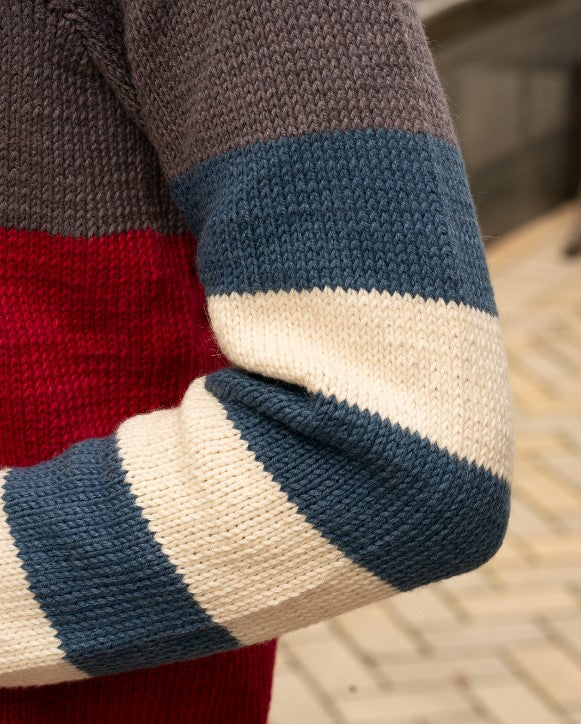 A Jody Long Alpamayo Pattern - Declan Sweater (PDF)