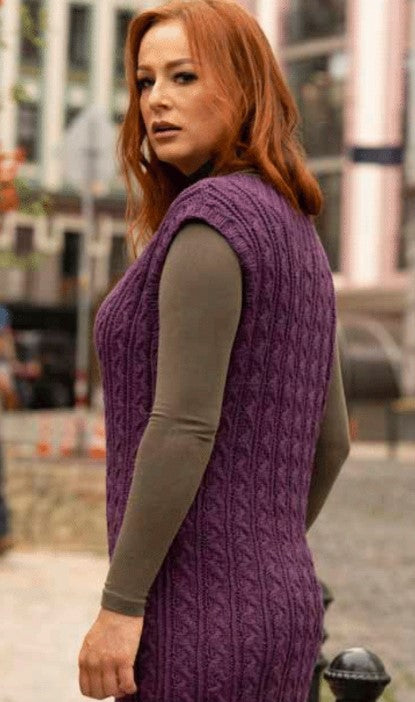 A Jody Long Alpamayo Pattern - Samantha Sweater (PDF)