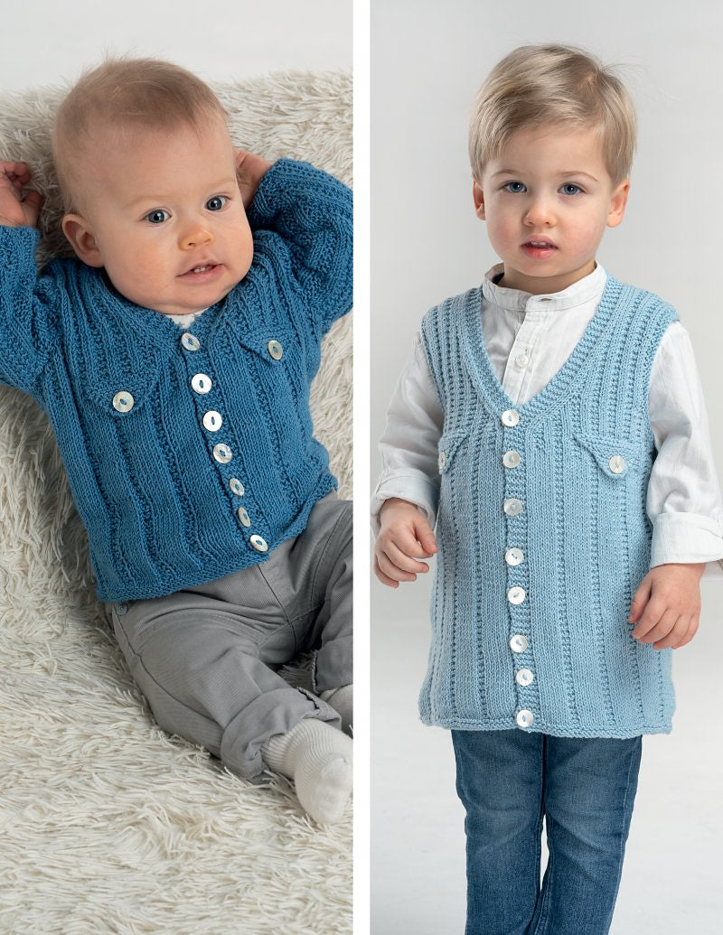 A Jody Long Pattern - Aure Cardigan Vest (PDF)