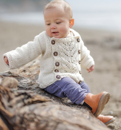 A FREE Yarn Citizen Kids Pattern - Paperwhite Cardi (PDF)