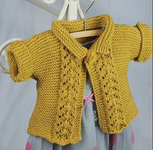 An Ella Rae Superwash Pattern - Baby Jacket (PDF)