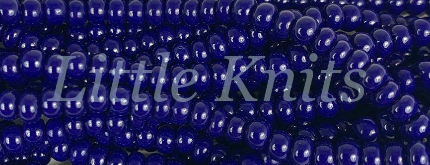 Preciosa 6/0 Czech Seed Beads - Navy Blue (Color #33070)
