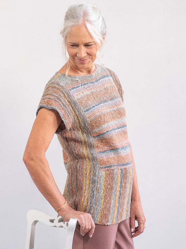 A Berroco Isola Pattern - Biscotti Top (PDF)