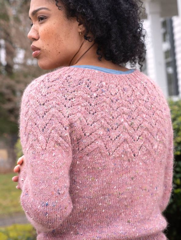 A Berroco Providence and Aerial Pattern - Bloomfield Sweater (PDF)
