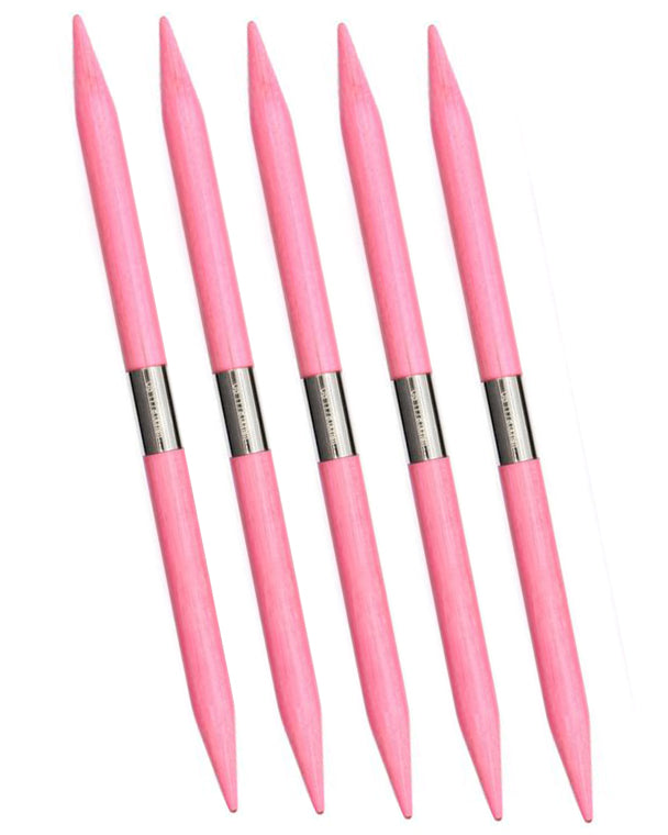 Lykke Blush 6 Inch Double Pointed Knitting Needles - US 5 (3.75mm)