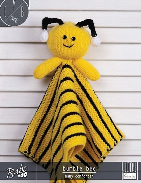 A FREE EYB Pattern - Bumble Bee Baby Comforter (PDF)