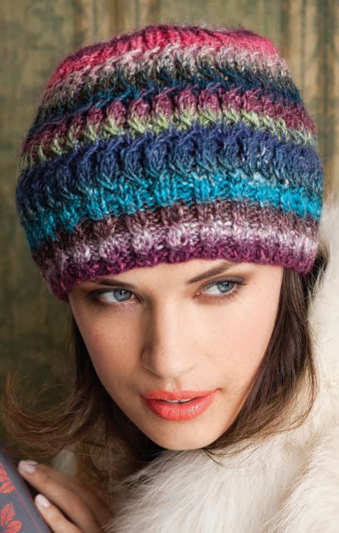 A Noro Pattern - Cabled Cap (PDF)