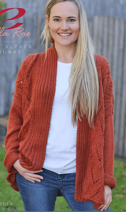 Hambleden Cardigan  - A Cozy Alpaca Chunky Pattern (PDF)