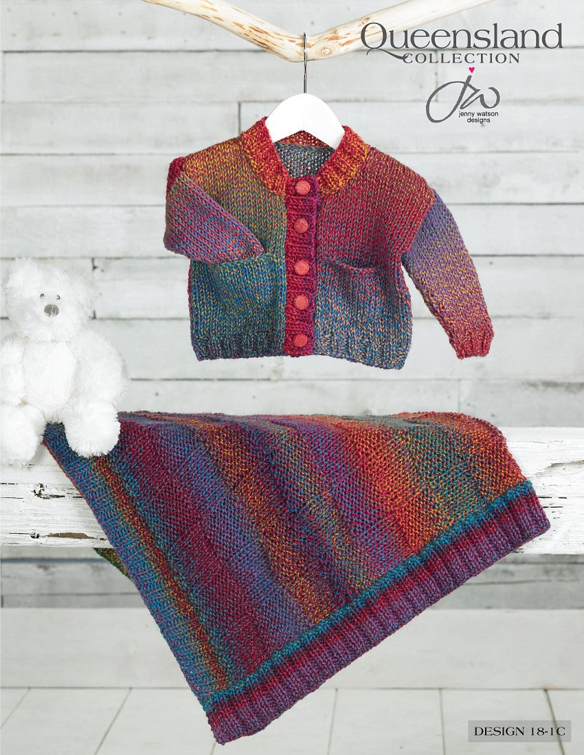 Cardigan and Blanket - FREE with Purchases of Queensland Brisbane (PDF File)