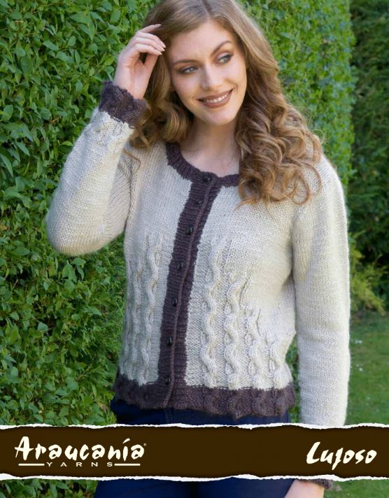 An Araucania Lujoso Pattern - Carla Cardigan (PDF)