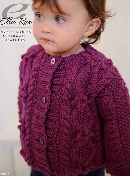 An Ella Rae Pattern - Carly Cardigan (PDF)