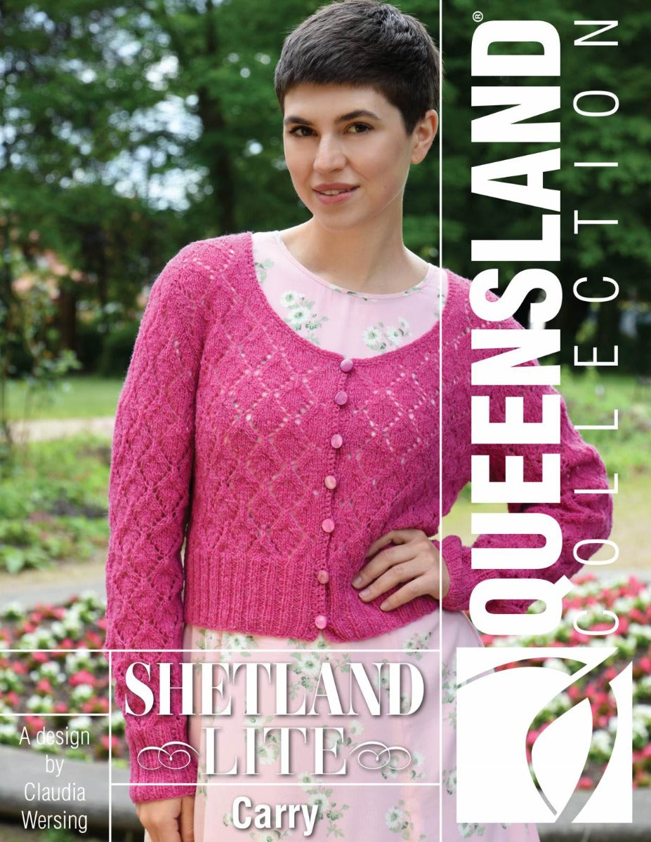 A Queensland Shetland Lite Pattern - Carry Cardigan (PDF)