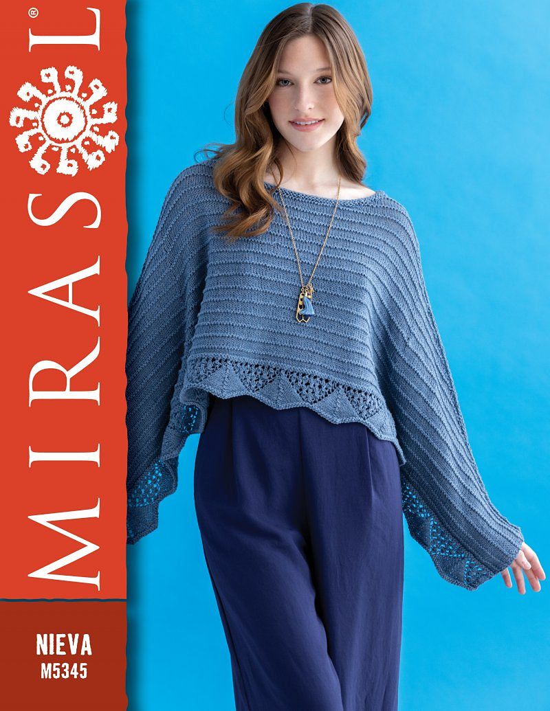 A Mirasol Pattern - Cassandra Poncho Pullover (PDF)