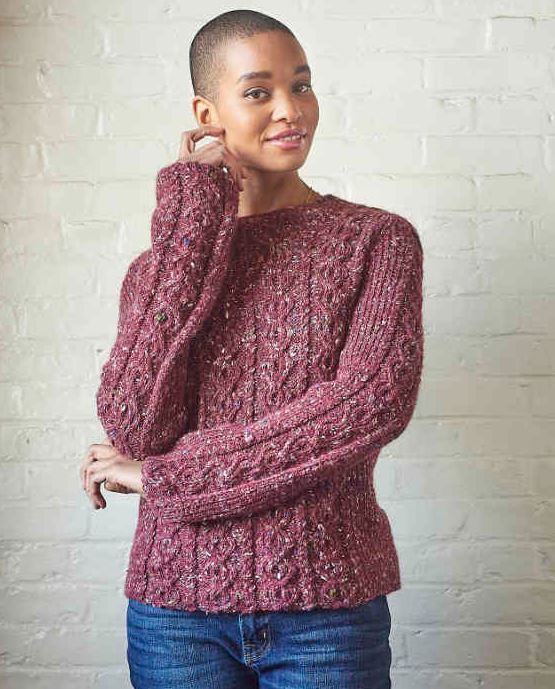 A Berroco Providence Pattern - Chapin Sweater (PDF)