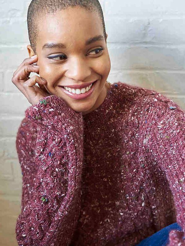 A Berroco Providence Pattern - Chapin Sweater (PDF)