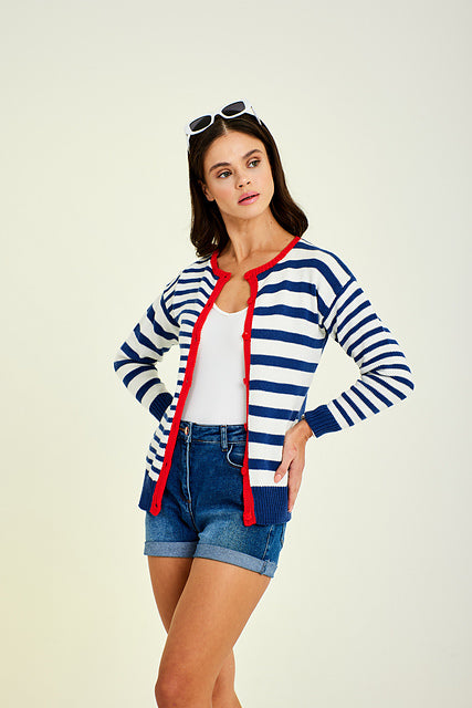 A Jody Long Pattern - Cherry Cardigan (PDF)