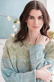 A Noro Kumo Pattern - Chevron Top (PDF)