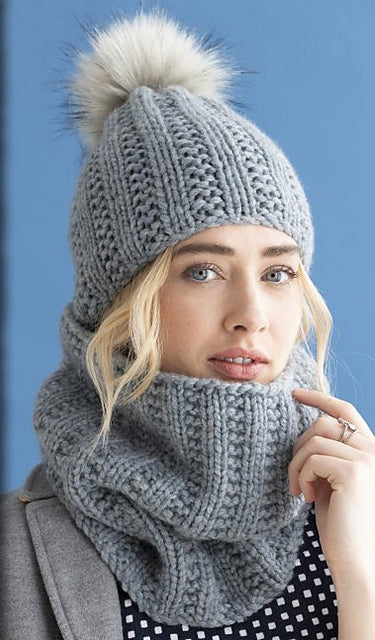 A Mirasol Pattern - Cristina Hat & Cowl (PDF)