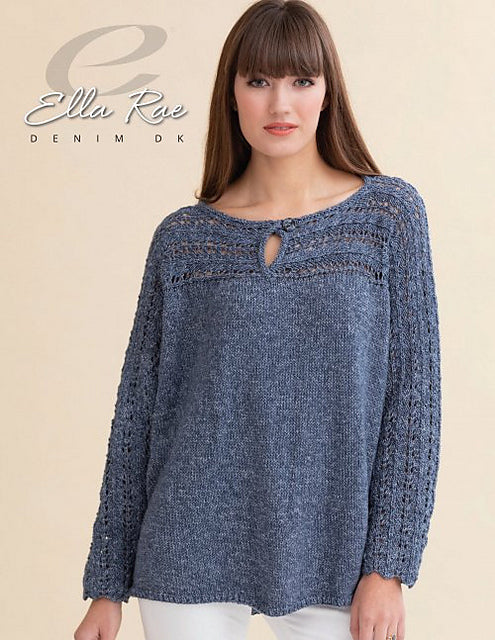 An Ella Rae Pattern - Damaris Pullover (PDF)