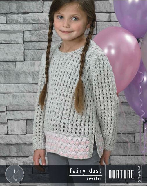 A EYB Nurture Pattern - Fairy Dust Sweater (PDF)