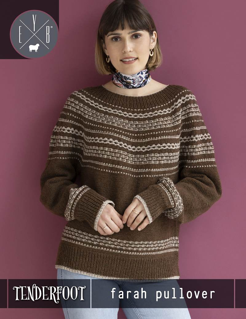 A Queensland Tenderfoot Pattern - Farah Pullover (PDF)