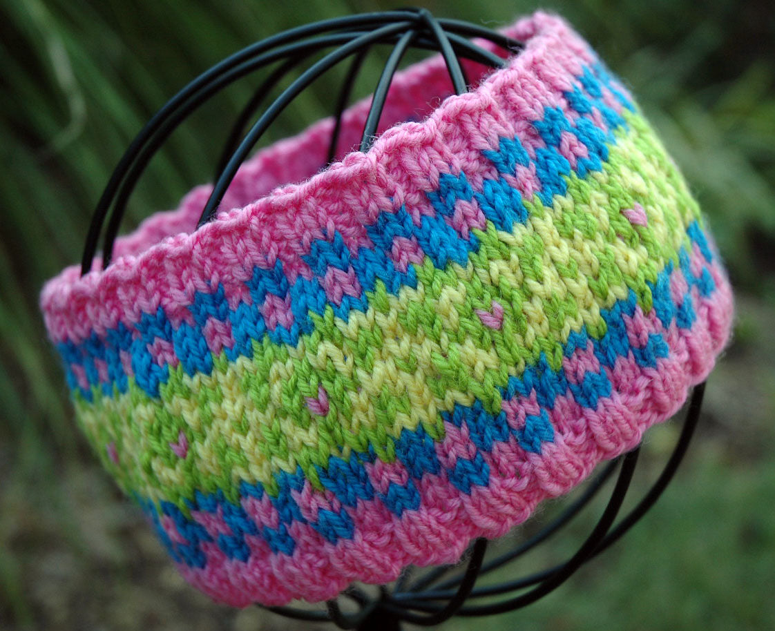 A FREE Cascade 220 Superwash Pattern - Fair Isle Headband (PDF)