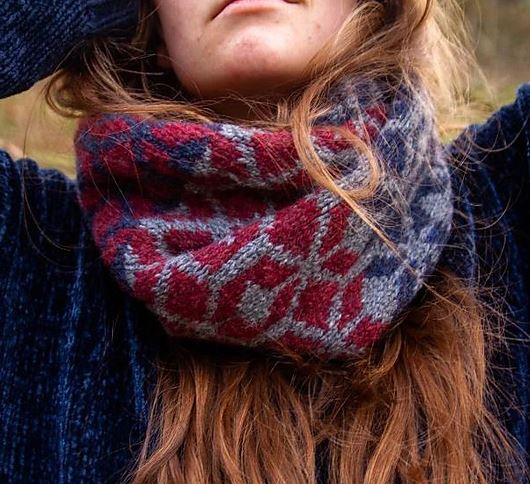 Foxy's Snood - An iinouiio DK Pattern (PDF)
