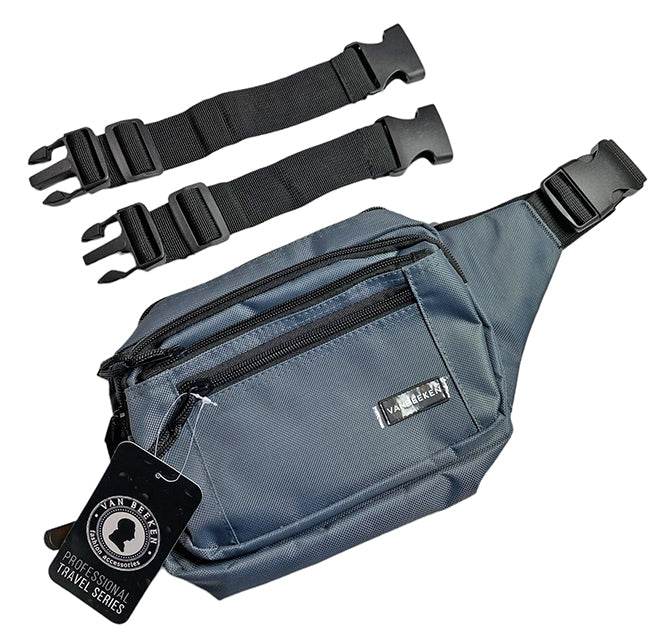 Van Beeken Waterproof Fanny/Travel Pack - Grey