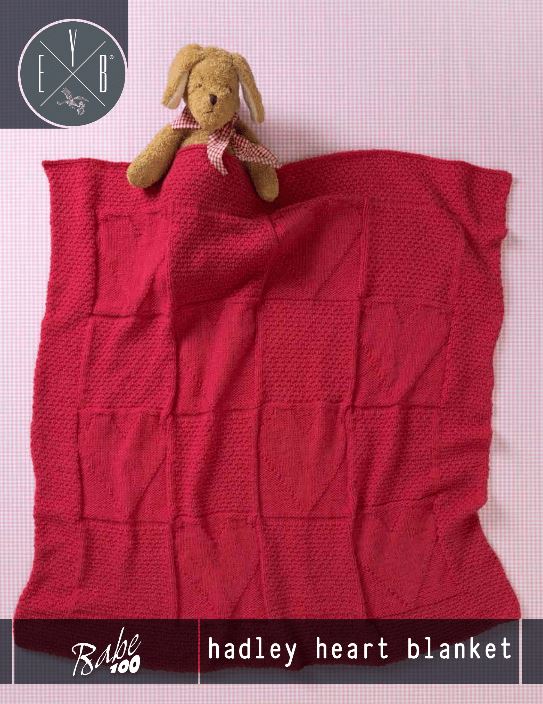 An EYB Pattern - Hadley Blanket - FREE with Purchases of 5 Skeins of Babe 100 (PDF)