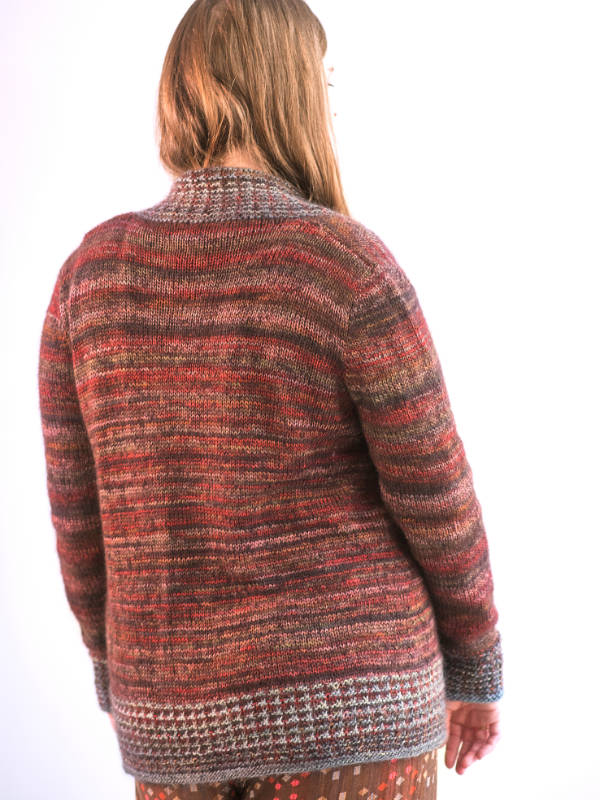 A Berroco Tiramisu Pattern - Hartwick Cardigan (PDF)