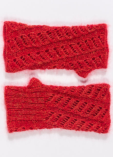 HIDA Wrist Warmers - Uses Sensai and Kinu Yarn Lines (PDF)