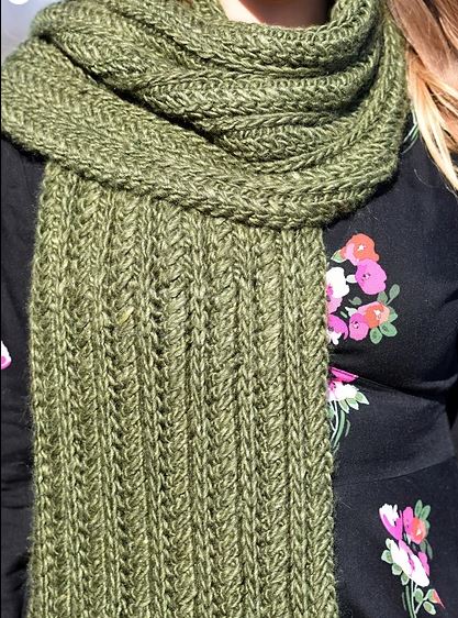 Hjordis Scarf - FREE with Chunky Merino Superwash purchase of 5 or more skeins (PDF File)