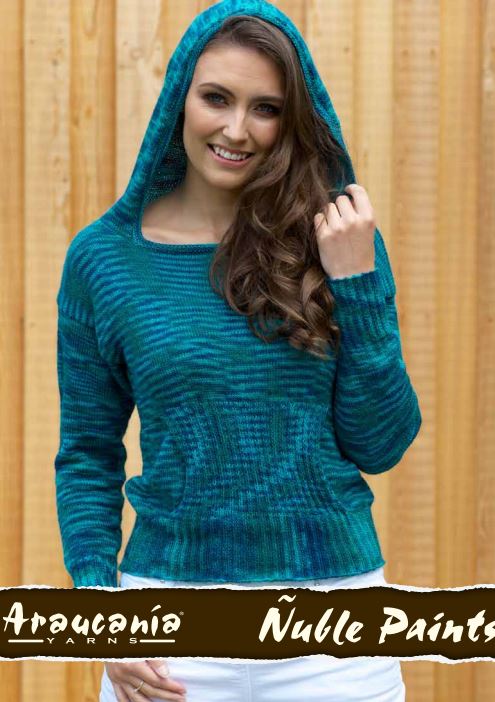 An Araucania Nuble Pattern - Rebecca Hooded Jumper (PDF)