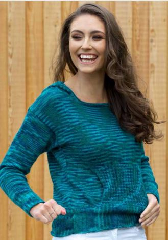 An Araucania Nuble Pattern - Rebecca Hooded Jumper (PDF)