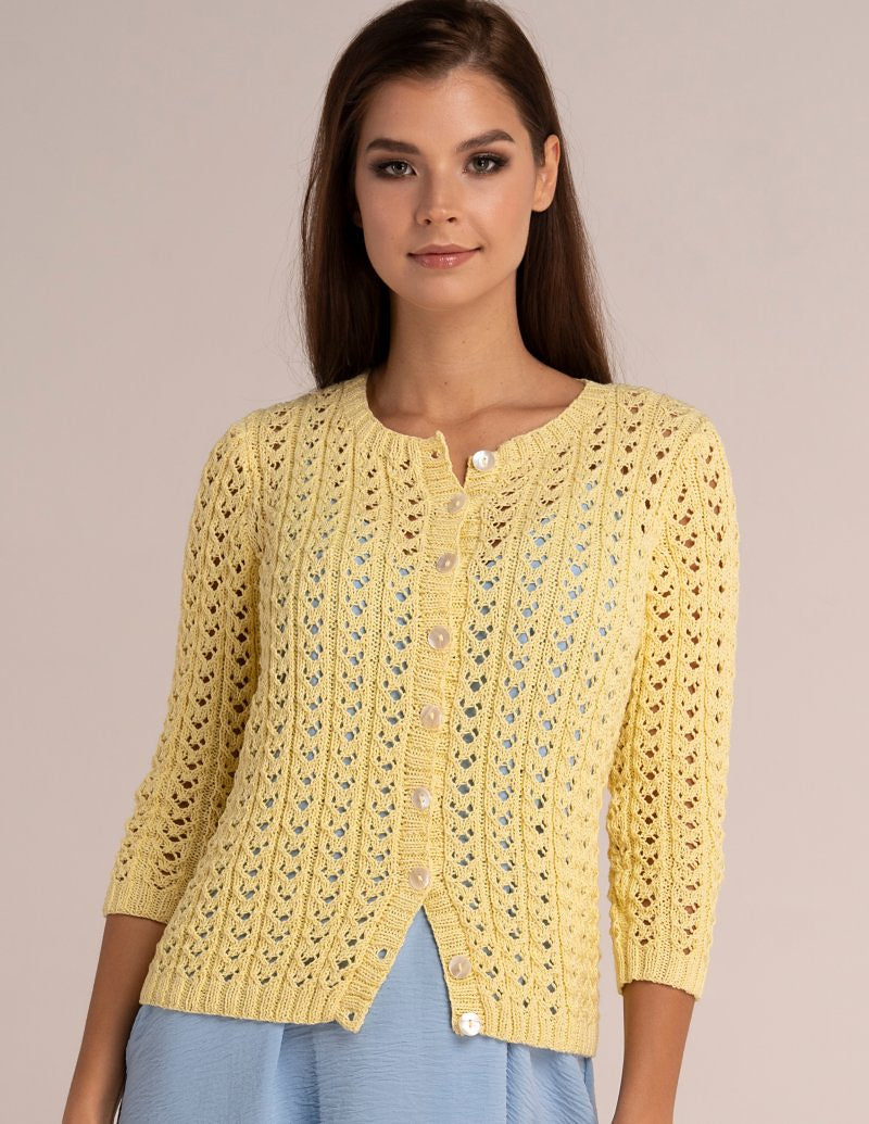 A Jody Long Pattern - Hyacinth Cardigan (PDF)