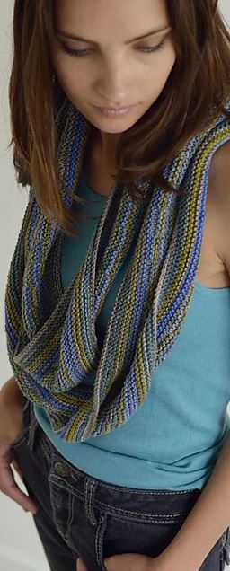 An Ella Rae pattern - Sierra Infinity Scarf (PDF)