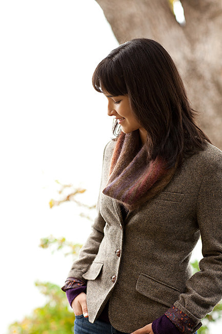 A Churchmouse Yarns and Teas Pattern - Inside Outside Cowl (PDF)