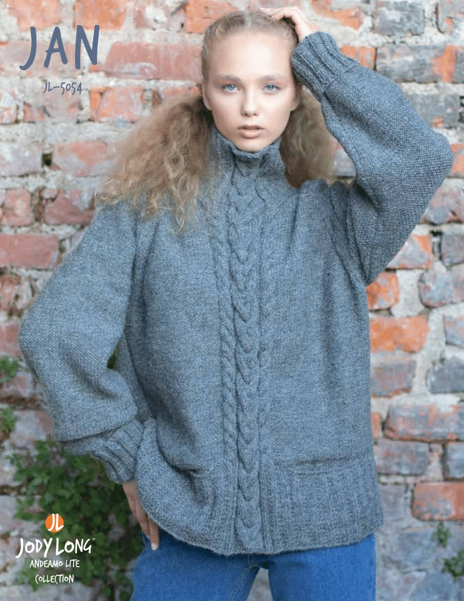A FREE PATTERN W/ PURCHASES of Jody Long Andeamo Lite - Jan (PRINT COPY)