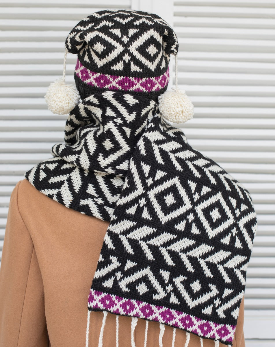 A Jody Long Alpamayo Pattern - Azteca Accessories Set (PDF)