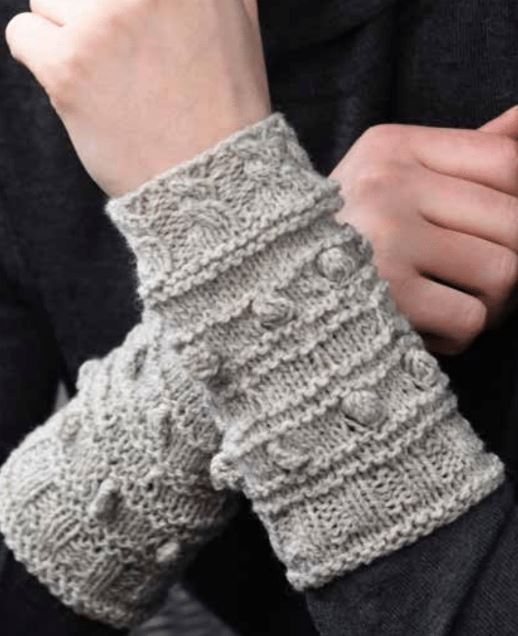 A Juniper Moon Patagonia Organic Merino Pattern - Merle Beret and Wristlets (PDF)