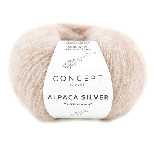 Katia Concept Alpaca Silver Tan Color 268
Katia Concept Alpaca Silver on Sale at Little Knits